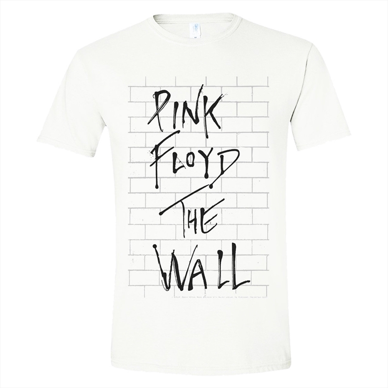 Pink Floyd - The Wall Album - White - SMALL/Product Detail/Shirts