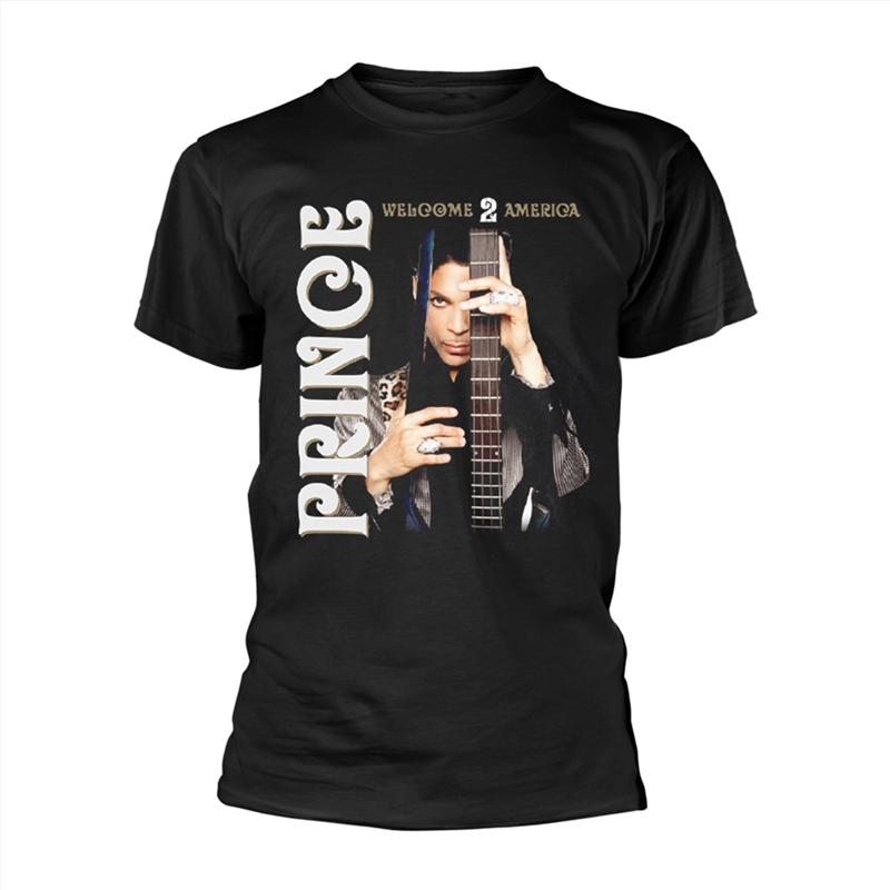 Prince - Welcome 2 America - Black - MEDIUM/Product Detail/Shirts