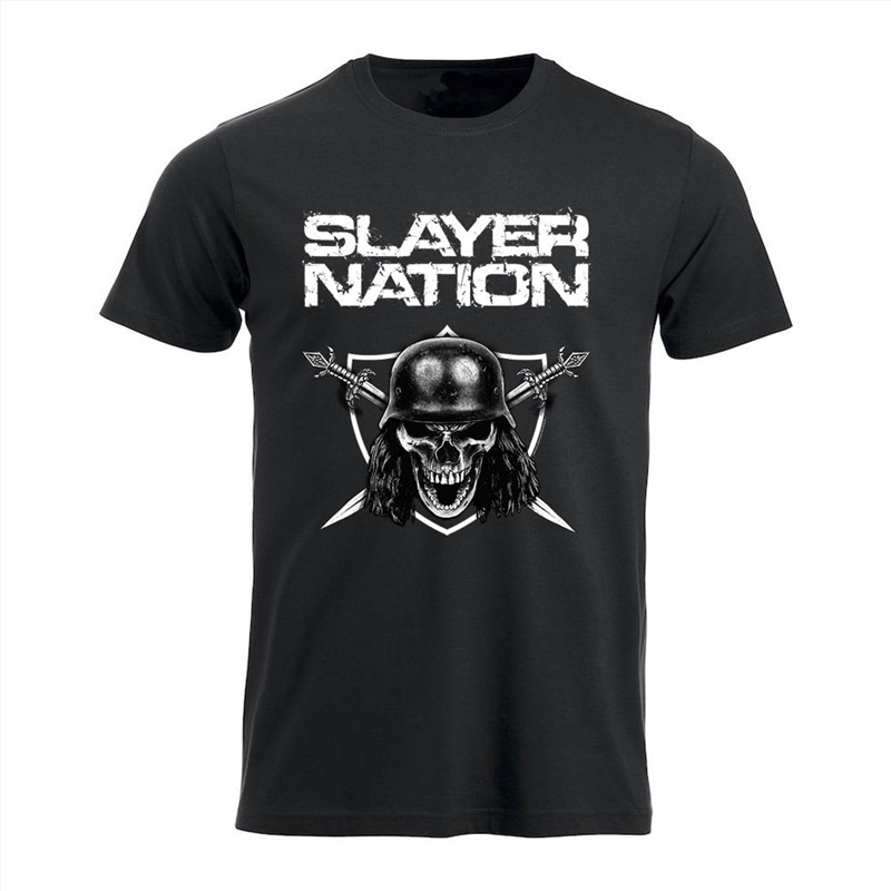 Slayer - Nation - Black - SMALL/Product Detail/Shirts
