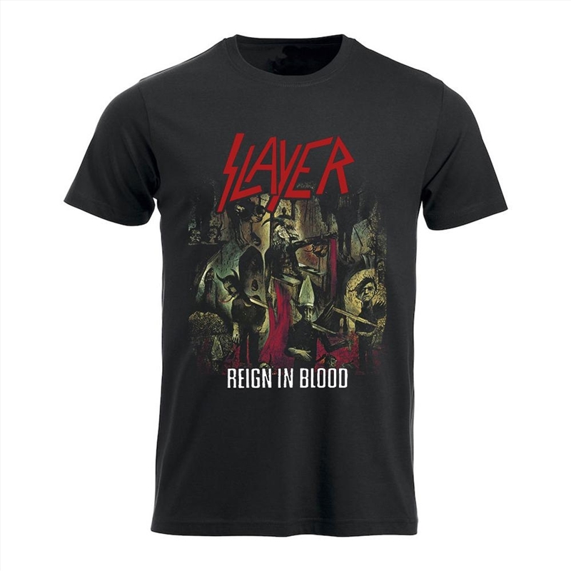 Slayer - Reign In Blood - Black - SMALL/Product Detail/Shirts