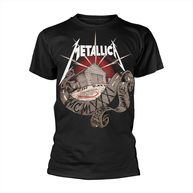Metallica - 40Th Anniversary Garage - Black - SMALL/Product Detail/Shirts