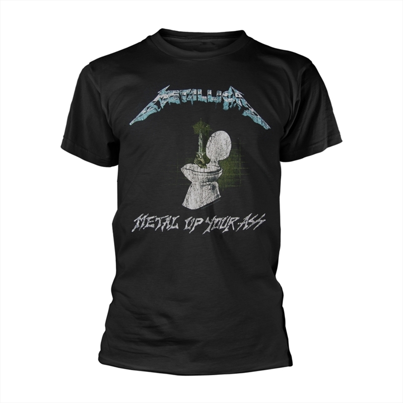 Metallica - Metal Up Your Ass - Black - SMALL/Product Detail/Shirts