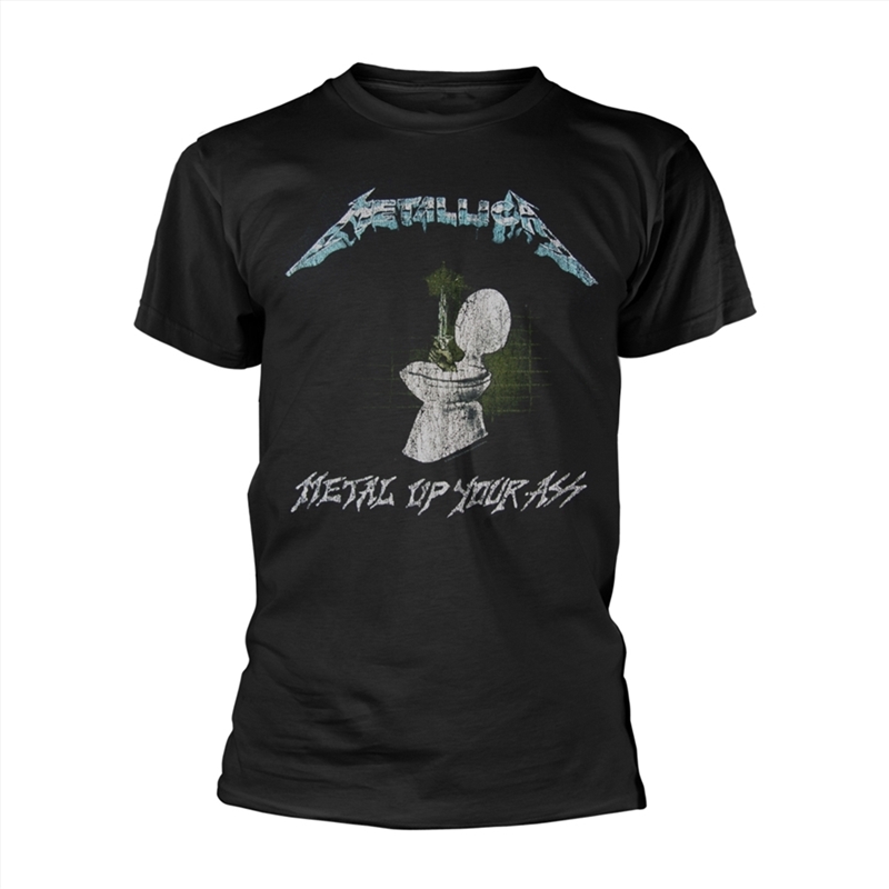 Metallica - Metal Up Your Ass - Black - MEDIUM/Product Detail/Shirts