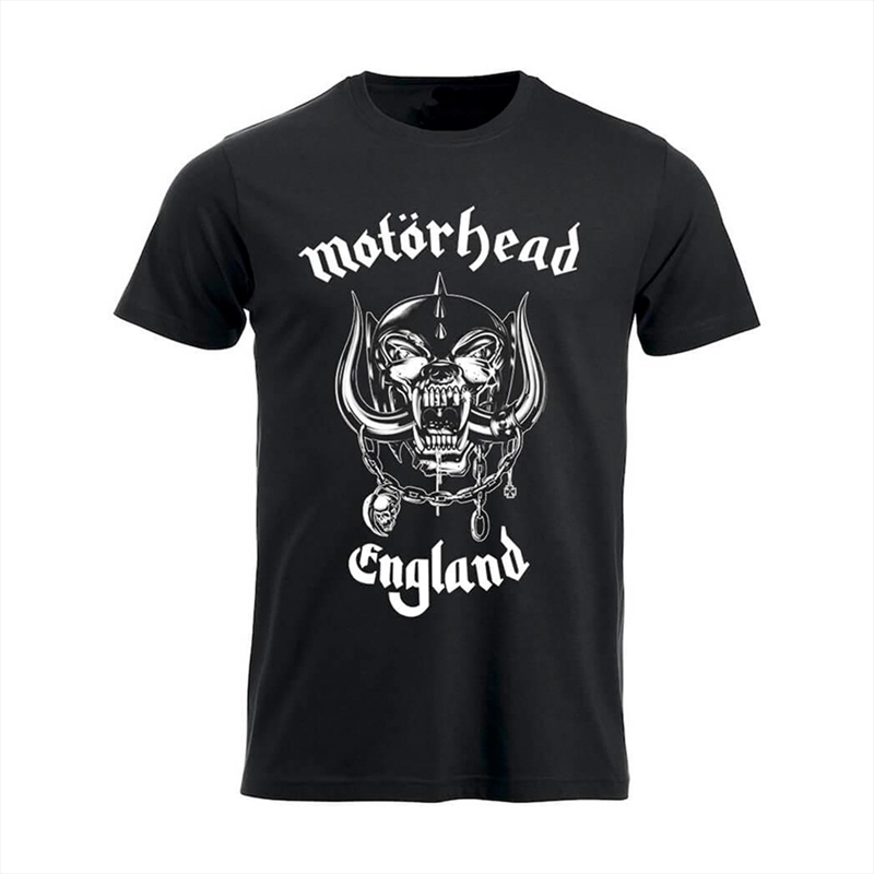 Motorhead - England - Black - SMALL/Product Detail/Shirts