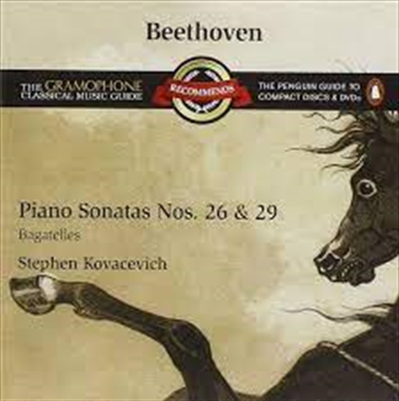 Piano Sonata Nos 26 29/Product Detail/Classical