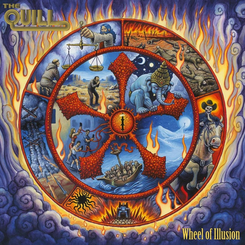 Wheel Of Illusion - Red Vinyl/Product Detail/Rock/Pop