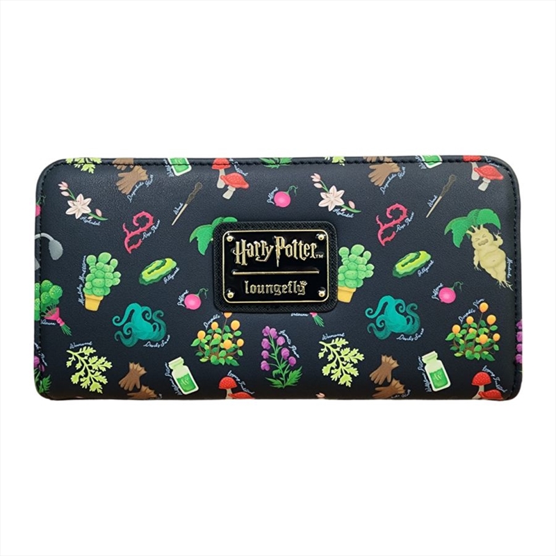 Loungefly Harry Potter - Herbology US Exclusive Zip Around Wallet [RS]/Product Detail/Wallets