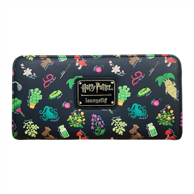 Loungefly Harry Potter - Herbology US Exclusive Zip Around Wallet [RS]/Product Detail/Wallets