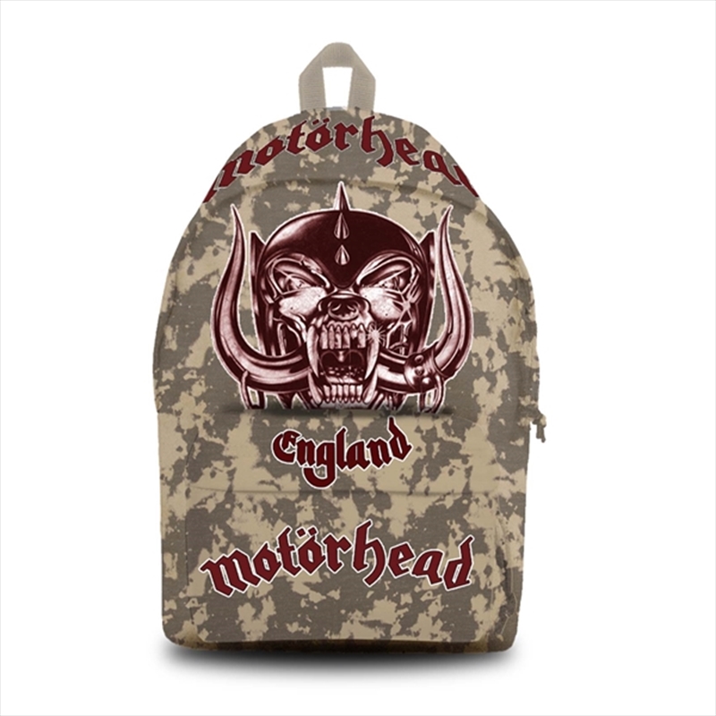 Motorhead - England White - Backpack - Multicoloured/Product Detail/Bags