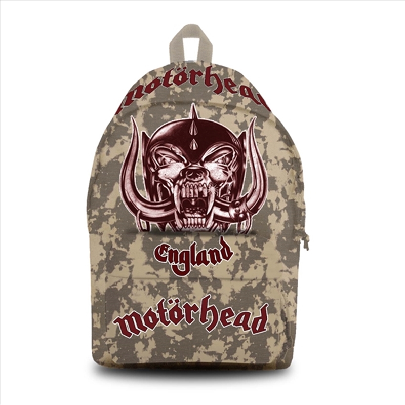 Motorhead - England White - Backpack - Multicoloured/Product Detail/Bags