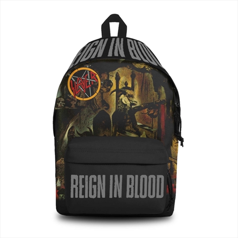 Slayer - Reign In Blood - Backpack - Black/Product Detail/Bags