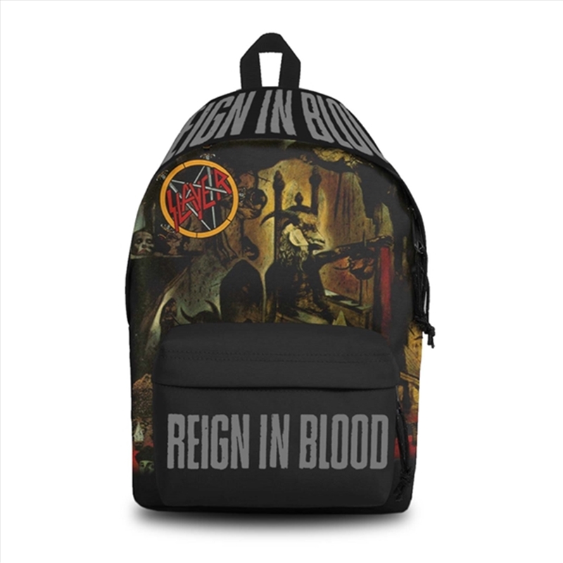 Slayer - Reign In Blood - Backpack - Black/Product Detail/Bags