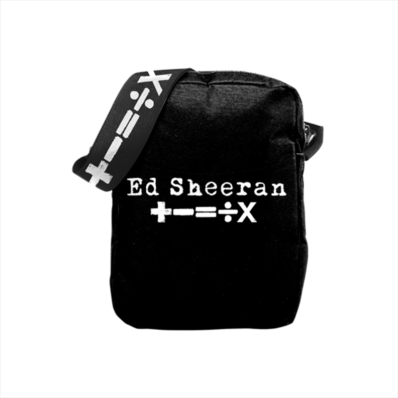 Ed Sheeran - Symbols Pattern - Bag - Black/Product Detail/Bags
