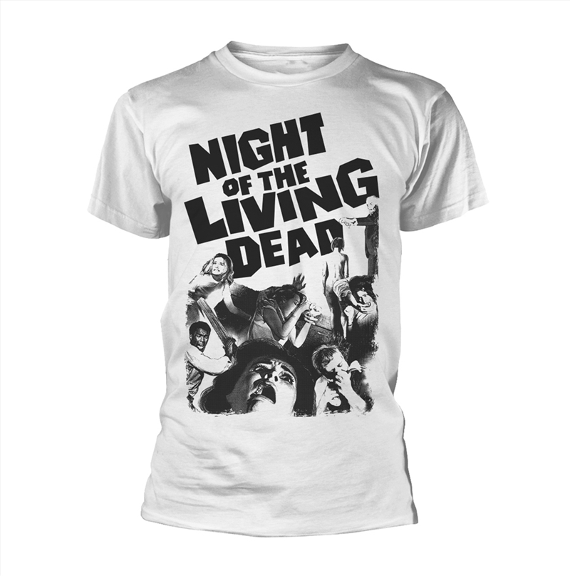 Night Of The Living Dead - Night Of The Living Dead - White - SMALL/Product Detail/Shirts