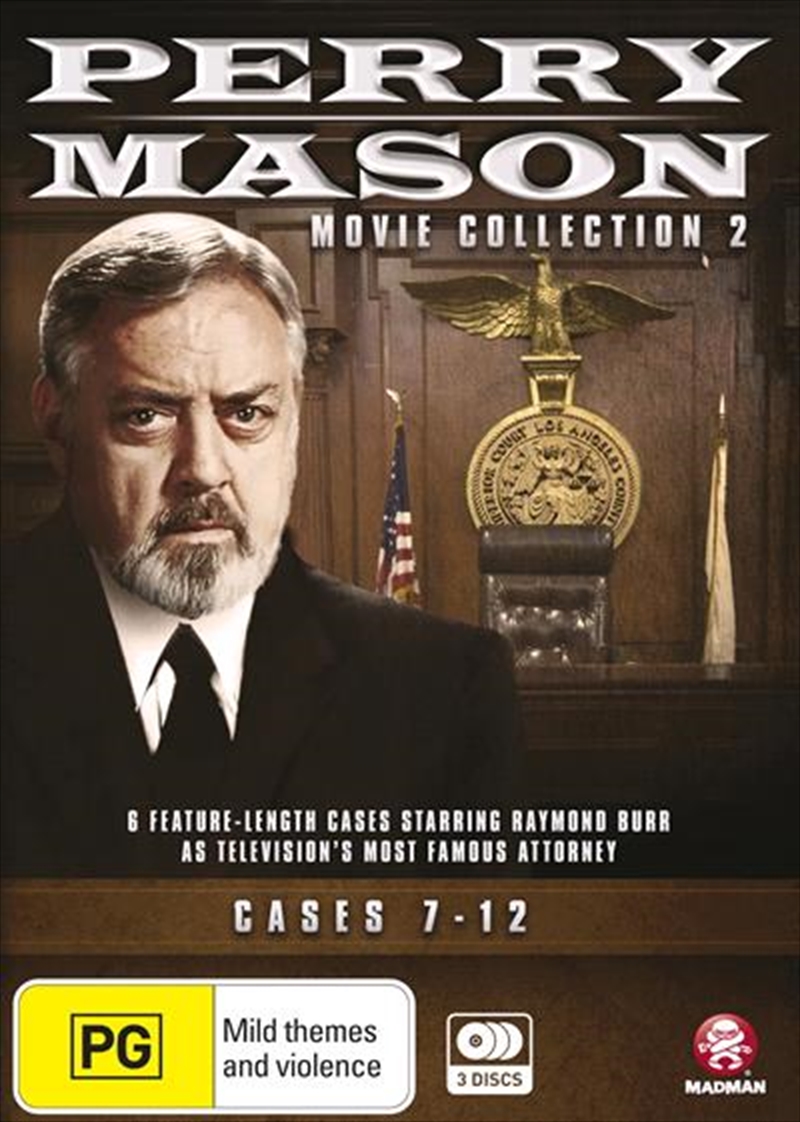 Perry Mason - Movie - Collection 2 - Cases 7-12/Product Detail/Drama