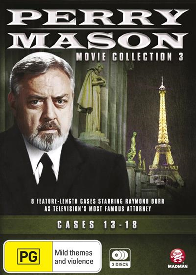 Perry Mason - Movie - Collection 3 - Cases 13-18/Product Detail/Drama