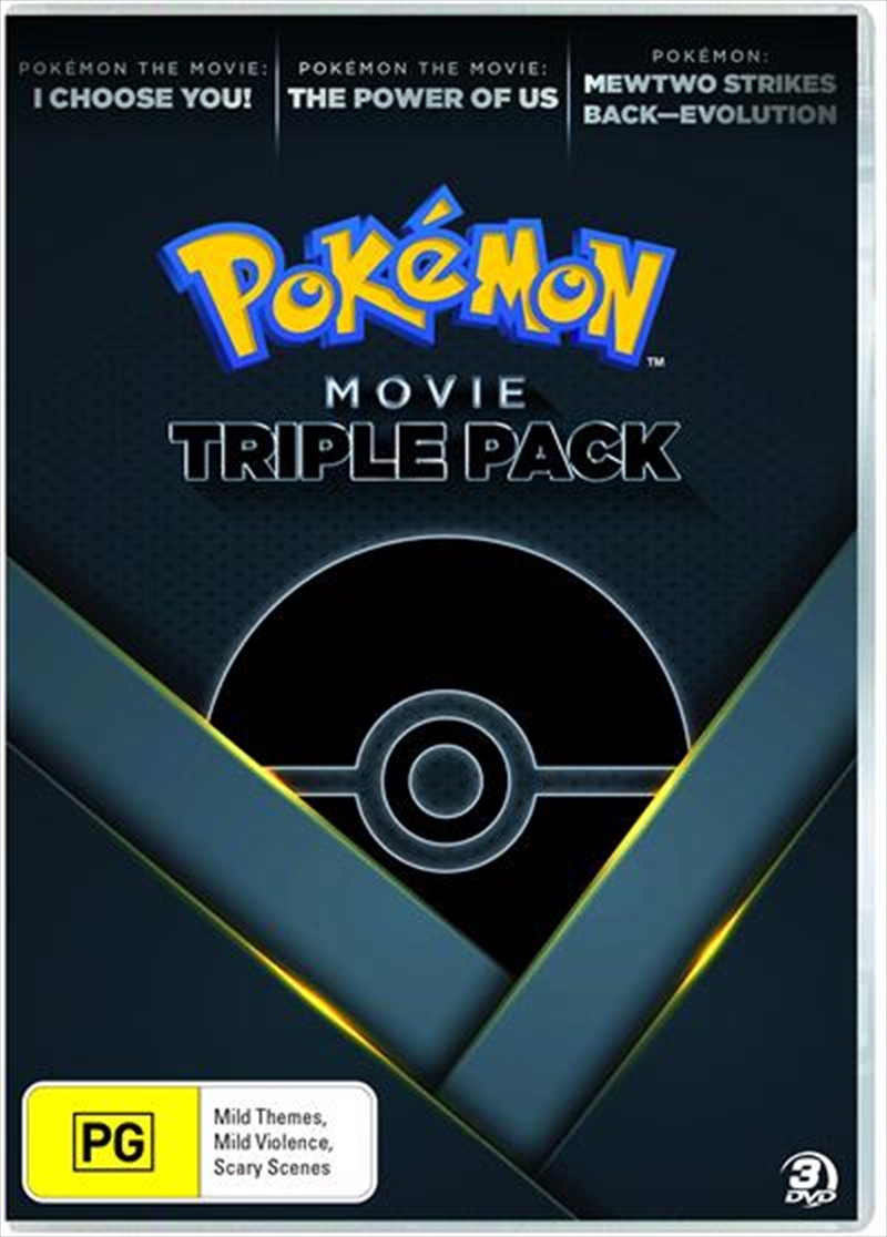 Pokemon  Movie Triple Pack/Product Detail/Animated