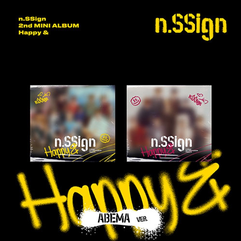 N.Ssign - Happy & 2Nd Mini Album (Abema #1 Ver.)/Product Detail/World