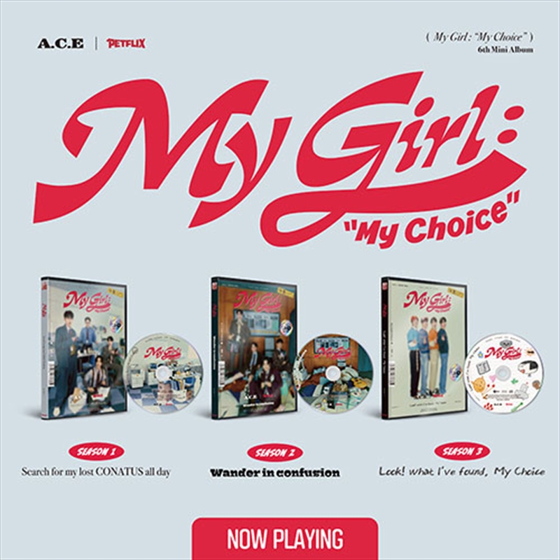 A.C.E - My Girl : My Choice 6th Mini Album (RANDOM)/Product Detail/World