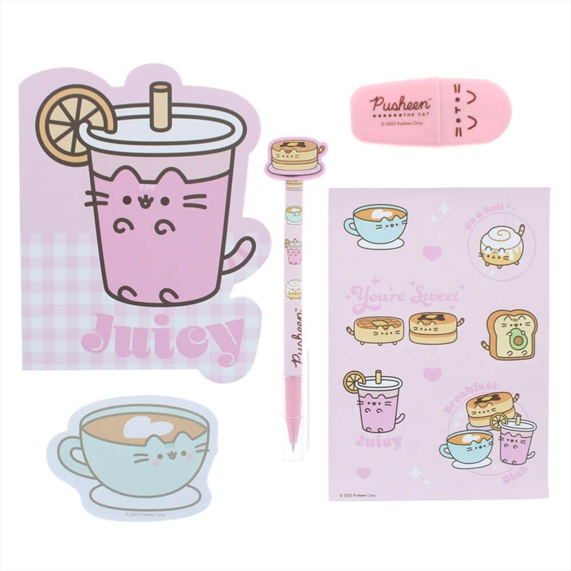 Pusheen Breakfast Club Stationery Set/Product Detail/Stationery
