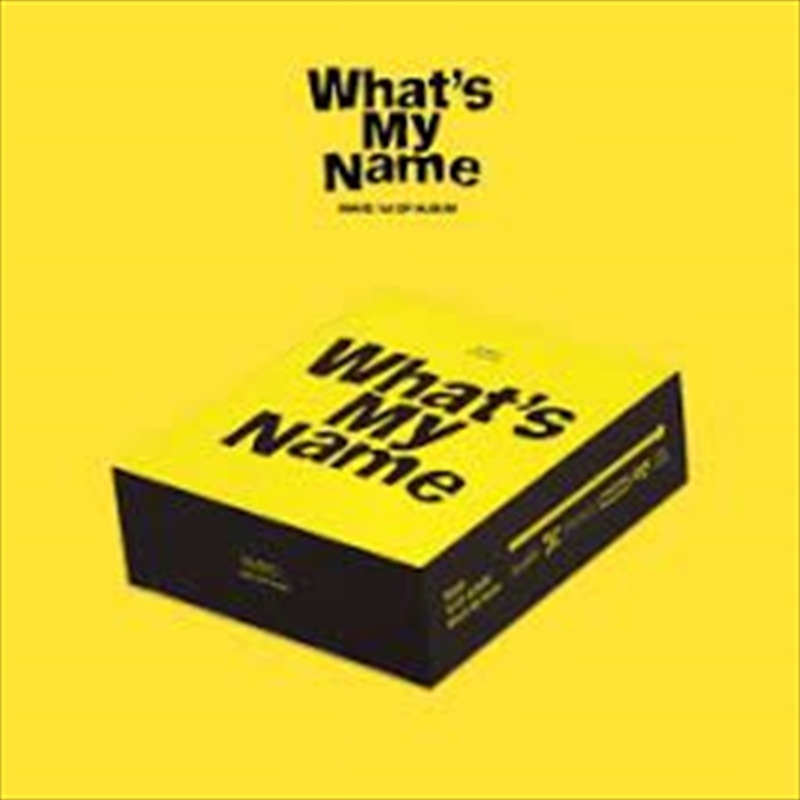 What's My Name: 1st Ep/Product Detail/World