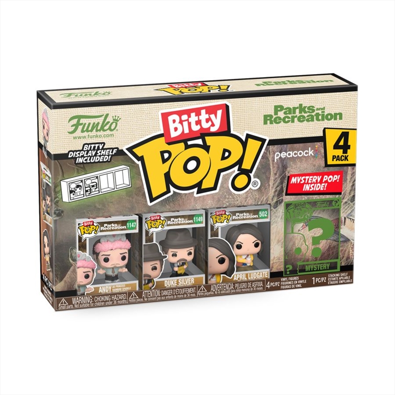 Parks & Recreation - Andy Bitty Pop! 4-Pack/Product Detail/Funko Collections
