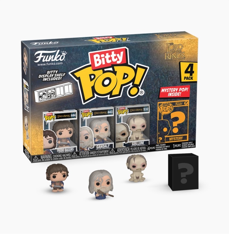 The Lord of the Rings - Frodo Bitty Pop! 4-Pack/Product Detail/Funko Collections
