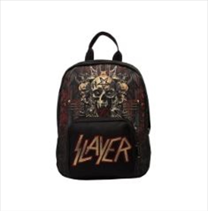 Slayer - Alter Of Sacrifice - Mini Backpack - Black/Product Detail/Bags