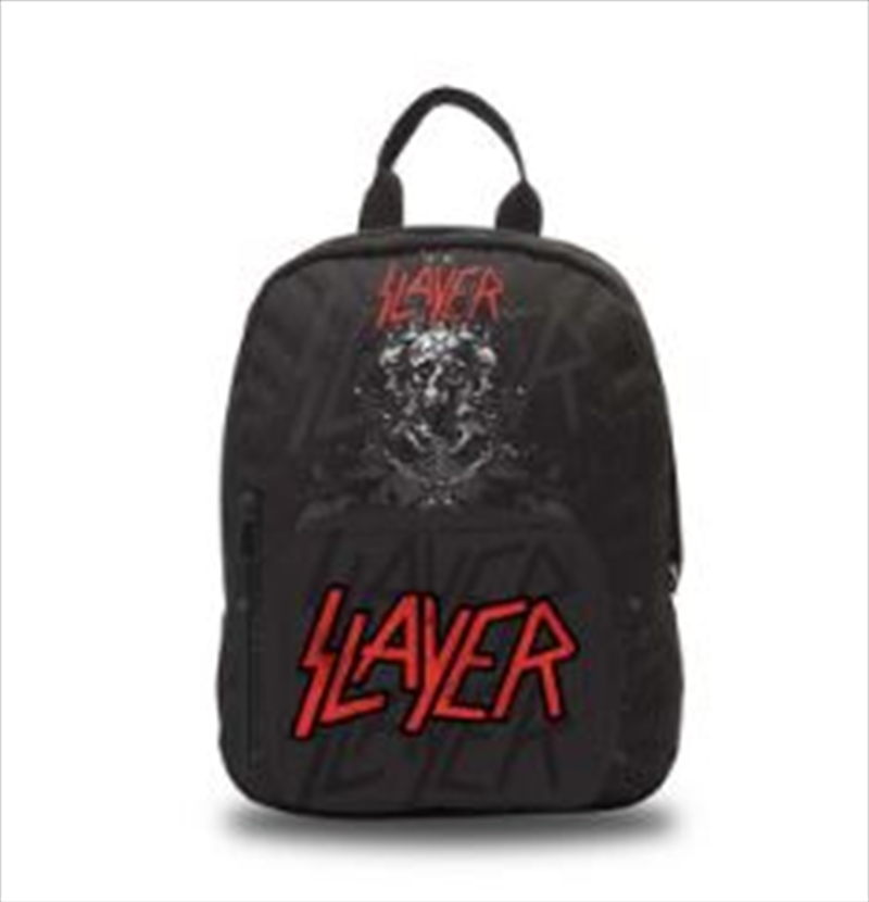 Slayer - Skulls - Mini Backpack - Black/Product Detail/Bags