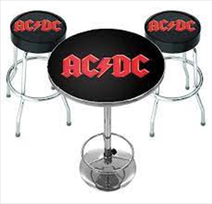 AC/DC - Logo - Bar Set - Black/Product Detail/Homewares