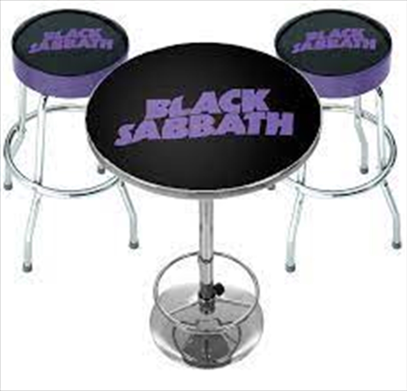 Black Sabbath - Logo - Bar Set - Black/Product Detail/Homewares