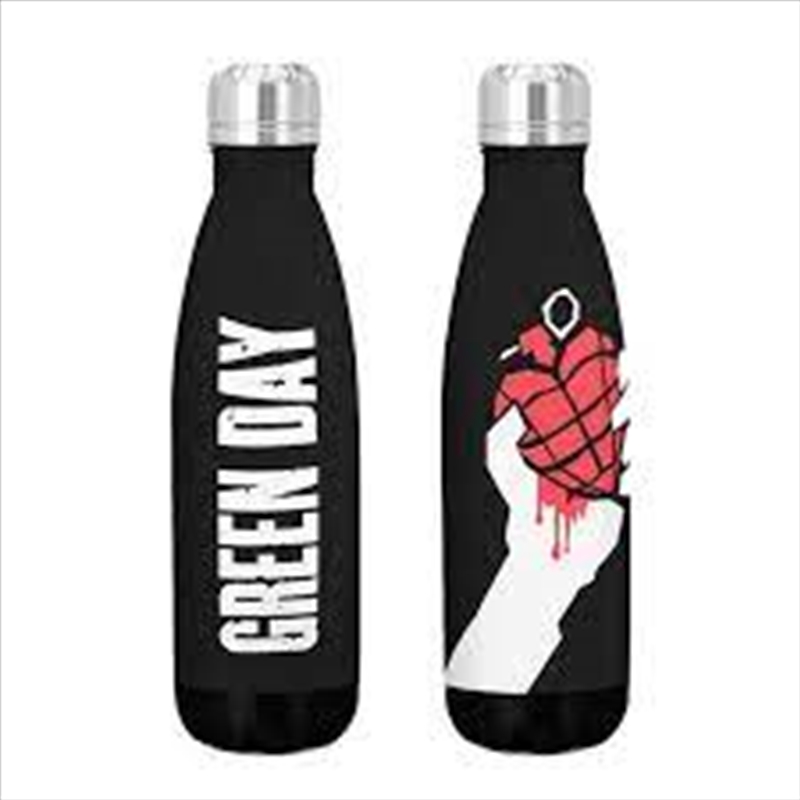 Green Day - American Idiot - Drink Bottle - Black/Product Detail/Drink Bottles