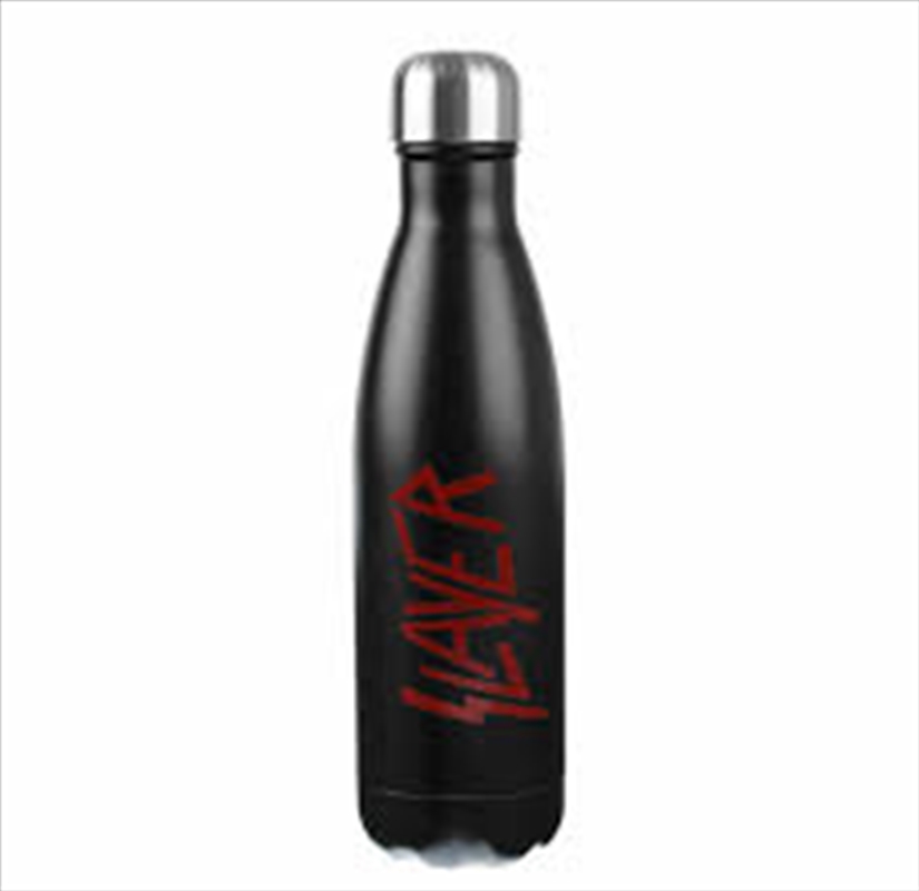 Slayer - Slayer Logo - Drink Bottle - Black/Product Detail/Drink Bottles