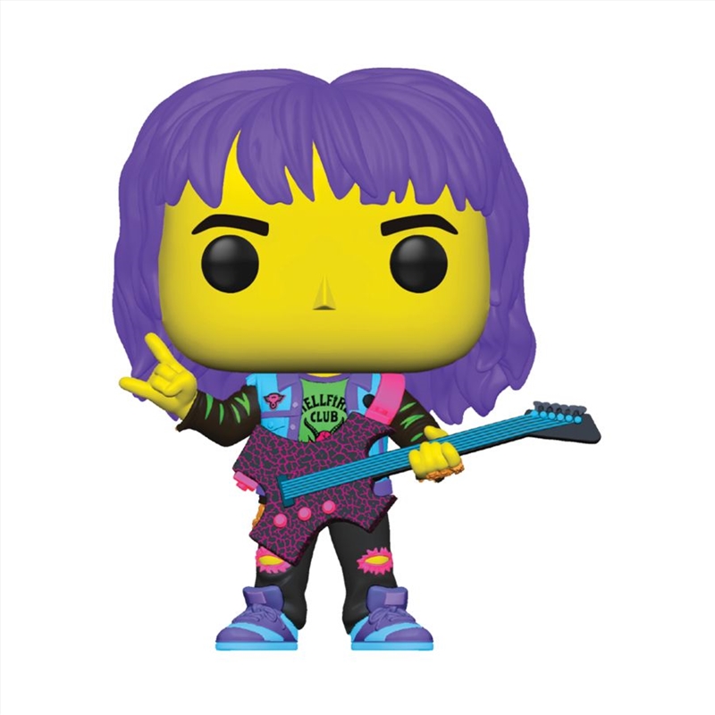 Stranger Things - Eddie with Guitar US Exclusive Blacklight Pop! Vinyl [RS]/Product Detail/TV