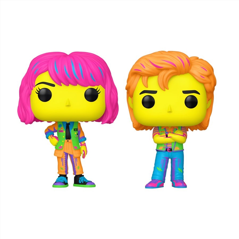 Stranger Things - Robin & Steve US Exclusive Blacklight Pop! 2-Pack [RS]/Product Detail/TV