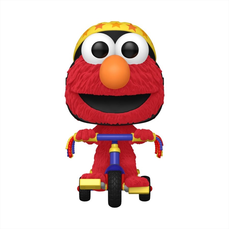 Sesame Street - Elmo on Trike US Exclusive Flocked Pop! Ride [RS]/Product Detail/TV