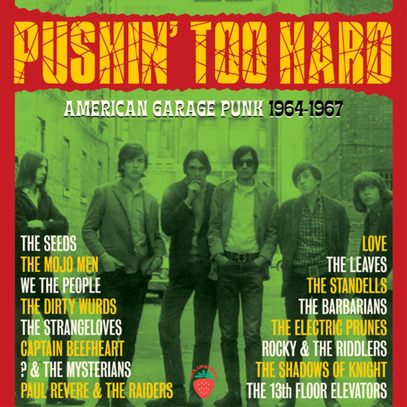 Pushin' Too Hard - American Garage Punk 1964-1967 (3Cd Clamshell Box)/Product Detail/Rock/Pop