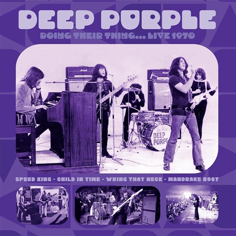 Doing Their Thing… Live 1970 (Purple 10")/Product Detail/Hard Rock