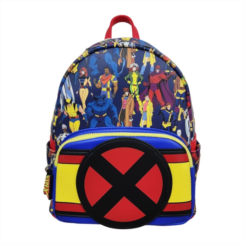 Loungefly Marvel Comic - X-Men 1997 US Exclusive All over Print Mini Backpack [RS]/Product Detail/Bags