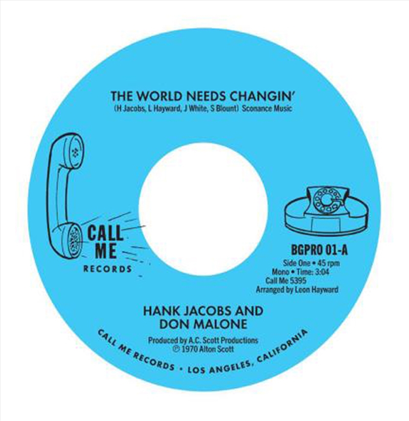 The World Needs Changin'/Product Detail/Rock/Pop