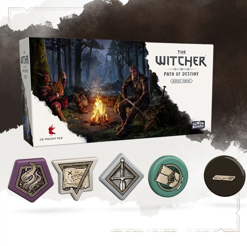 The Witcher Path of Destiny - Acrylic Tokens/Product Detail/Board Games
