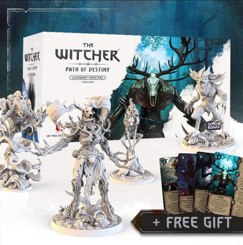The Witcher Path of Destiny - Legendary Monsters (Expansion)/Product Detail/Board Games