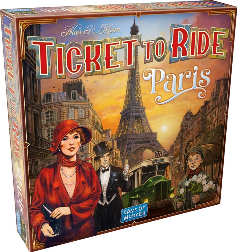Ticket to Ride Paris/Product Detail/Games
