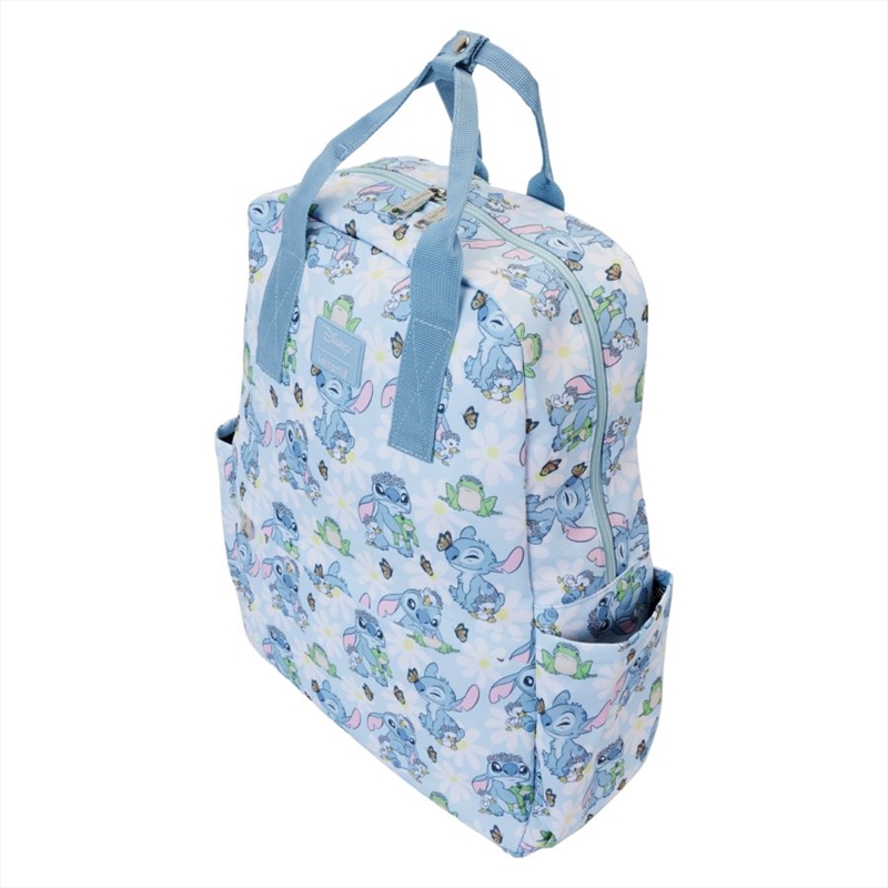 Loungefly Lilo & Stitch - Springtime Stitch All-Over-Print Full Backpack/Product Detail/Bags