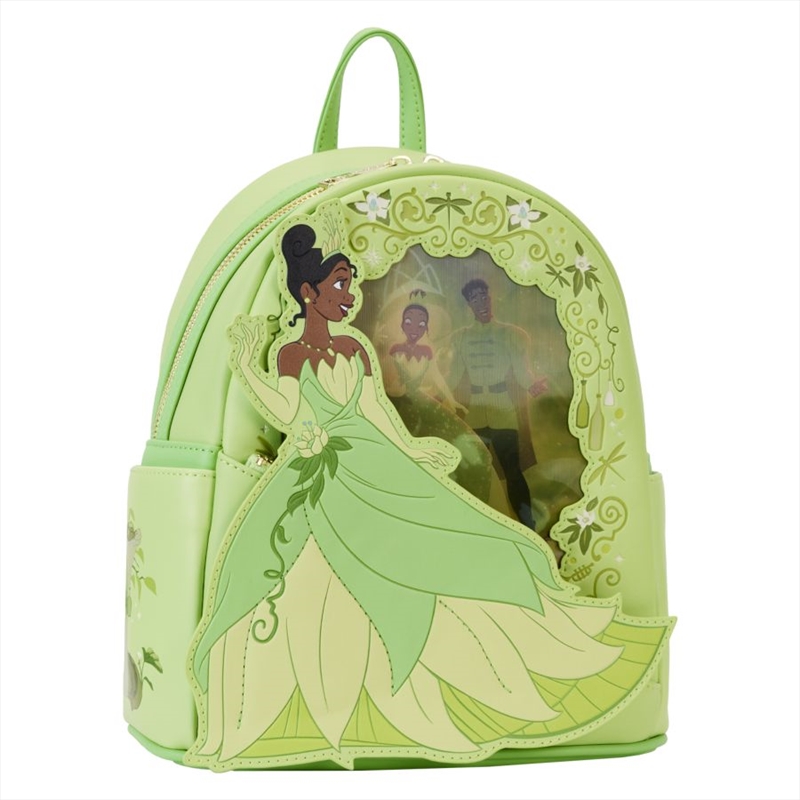 Loungefly The Princess & The Frog - Tiana Princess Series Lenticular Mini Backpack/Product Detail/Bags
