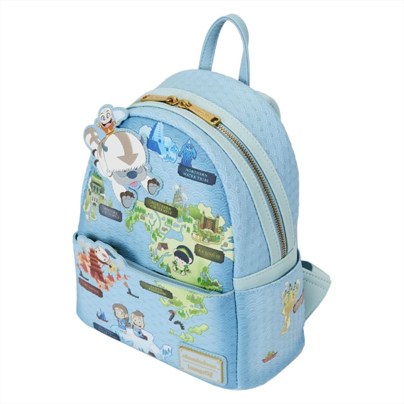 Loungefly Avatar The Last Airbender - Map of the Four Nations Mini Backpack/Product Detail/Bags