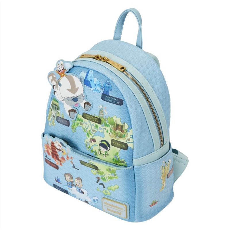 Loungefly Avatar The Last Airbender - Map of the Four Nations Mini Backpack/Product Detail/Bags