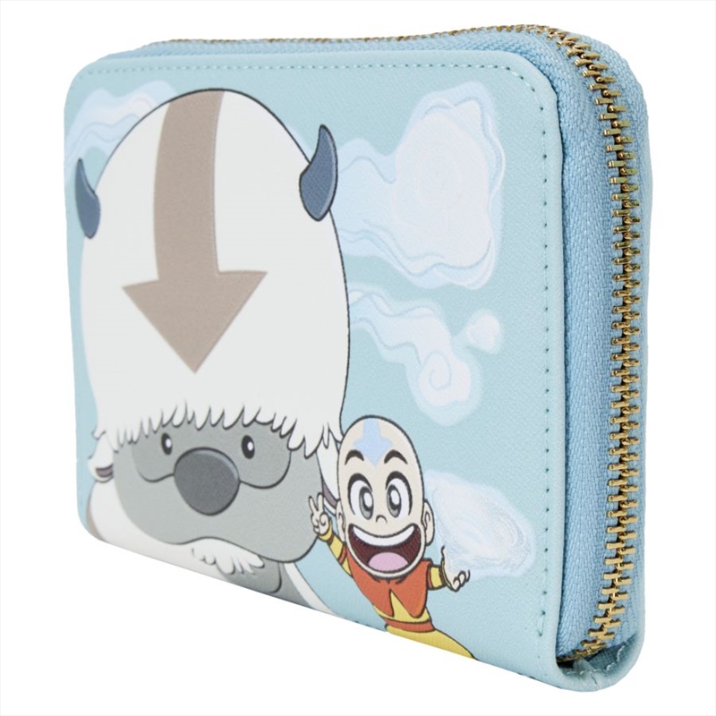 Loungefly Avatar The Last Airbender - Aang, Appa & Momo Zip Around Wallet/Product Detail/Wallets