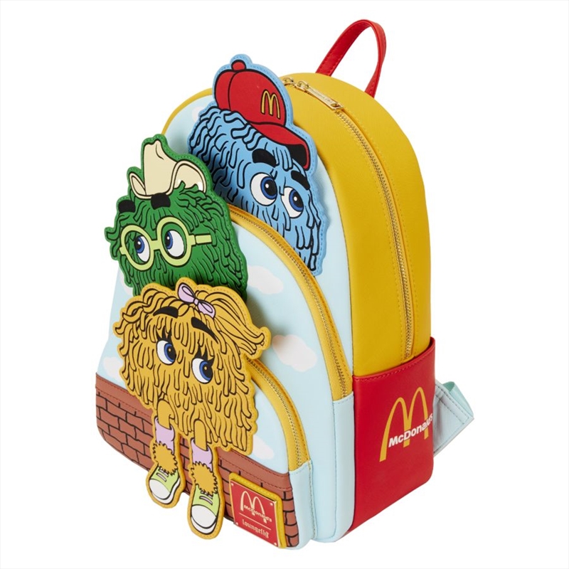 Loungefly McDonalds - Fry Guys Triple Pocket Mini Backpack/Product Detail/Bags