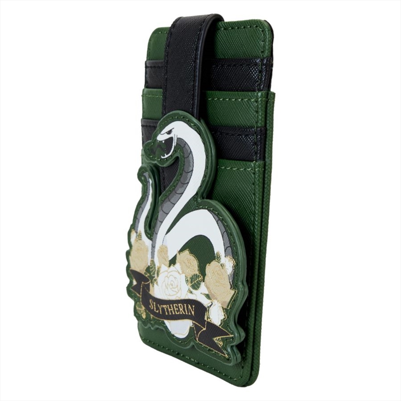 Loungefly Harry Potter - Slytherin House Floral Tattoo Cardholder/Product Detail/Wallets